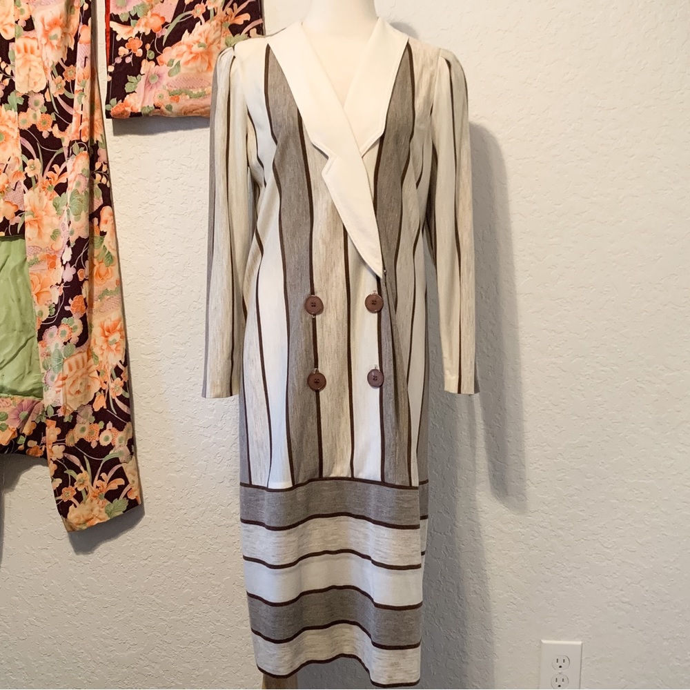 Vintage double breasted dress